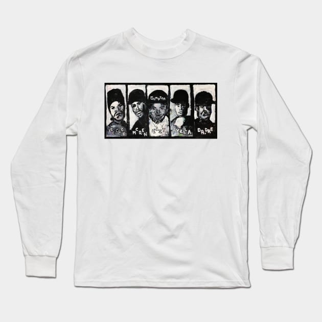 N.W.A. Long Sleeve T-Shirt by ElSantosWorld